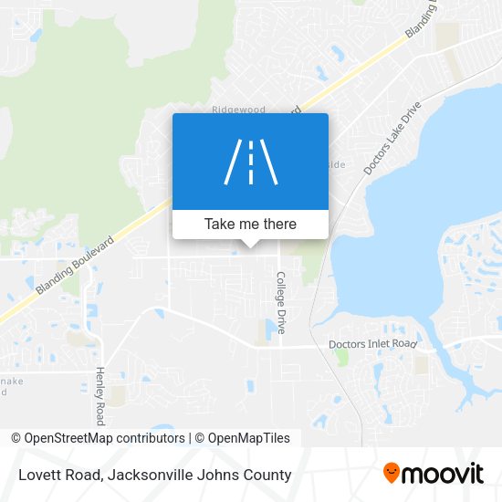 Lovett Road map