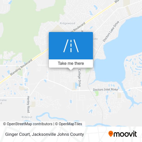 Ginger Court map