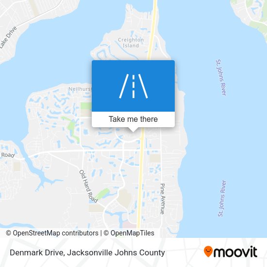 Denmark Drive map