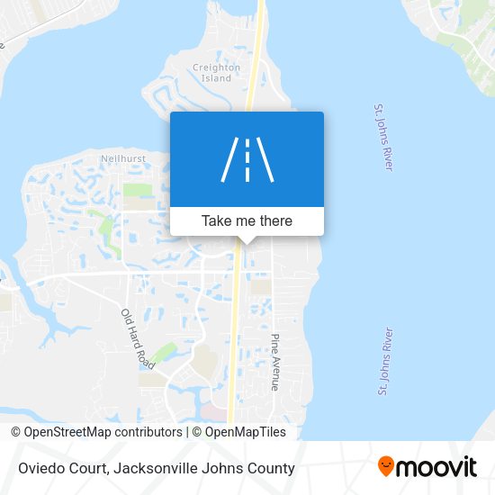Oviedo Court map