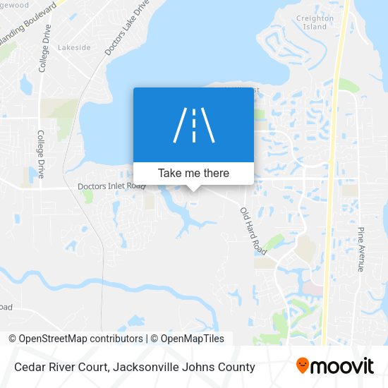 Mapa de Cedar River Court