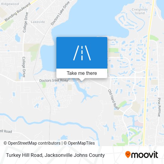 Mapa de Turkey Hill Road