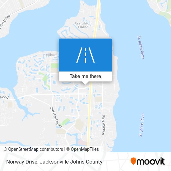 Norway Drive map