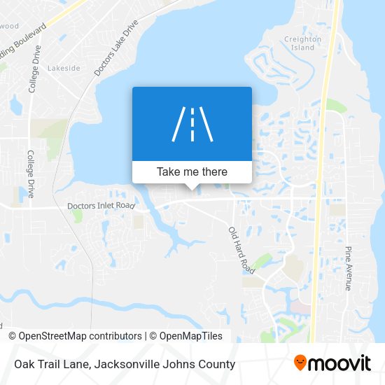 Mapa de Oak Trail Lane