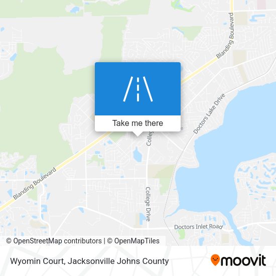 Mapa de Wyomin Court
