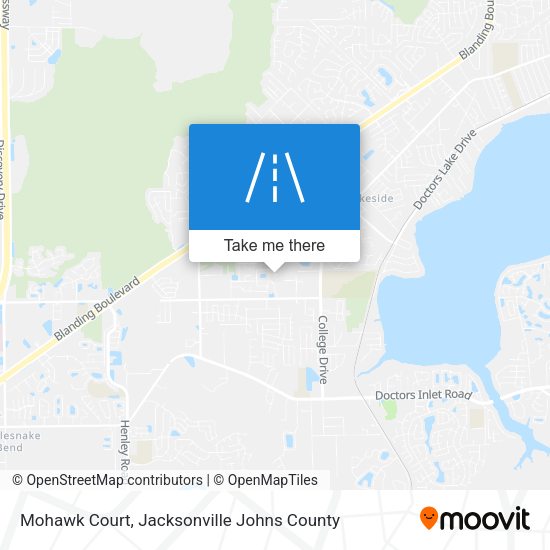 Mohawk Court map