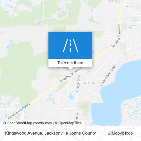 Kingswood Avenue map