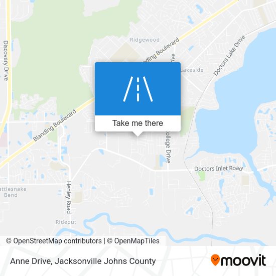 Mapa de Anne Drive