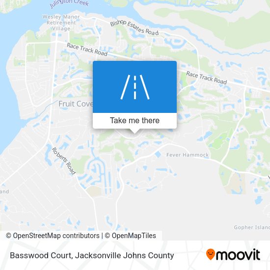 Basswood Court map