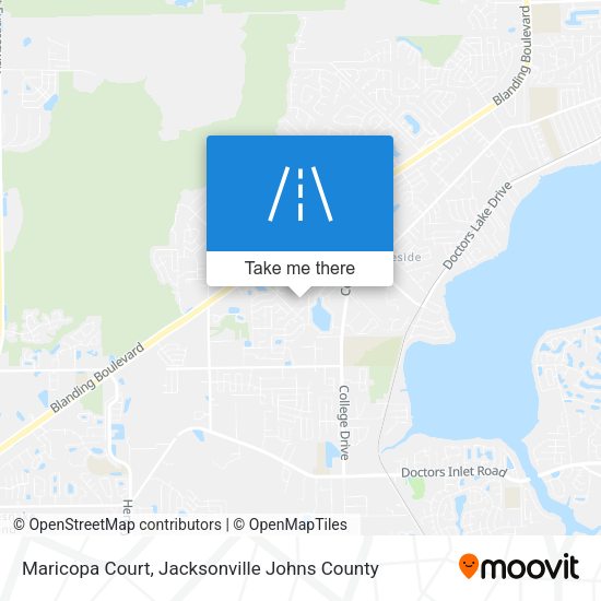 Maricopa Court map