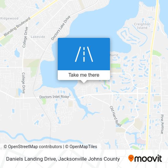 Daniels Landing Drive map