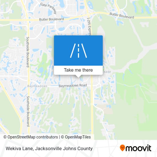 Mapa de Wekiva Lane