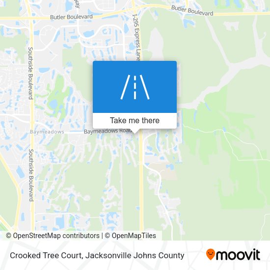 Mapa de Crooked Tree Court