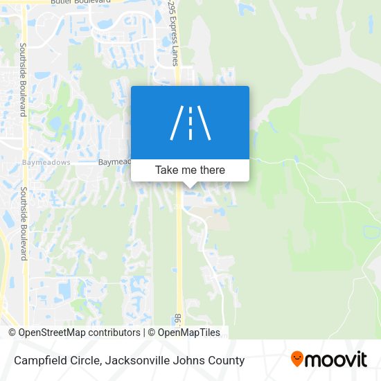 Campfield Circle map