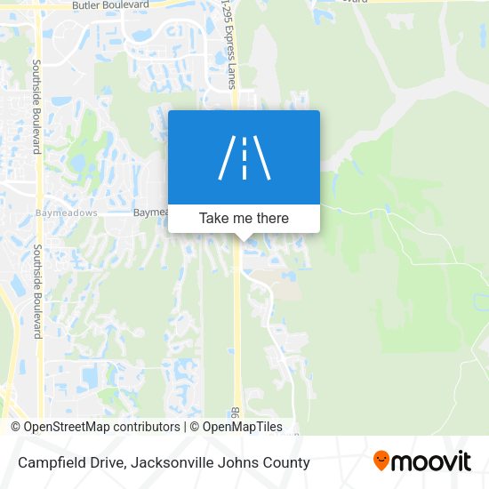 Mapa de Campfield Drive