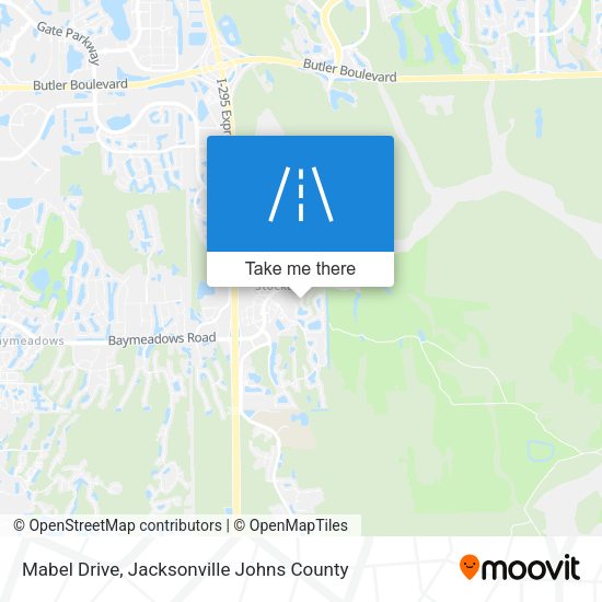 Mabel Drive map