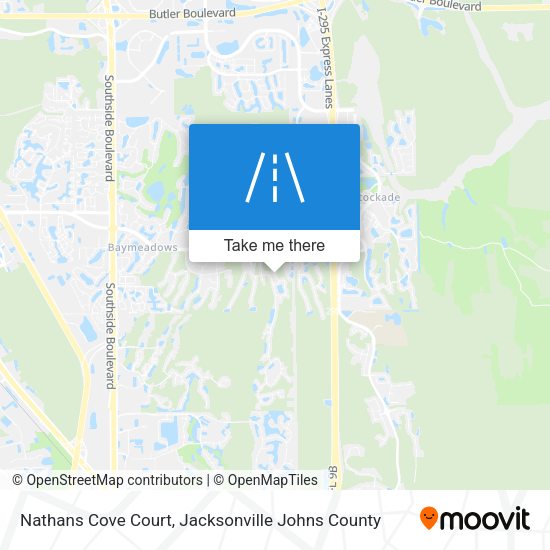 Mapa de Nathans Cove Court
