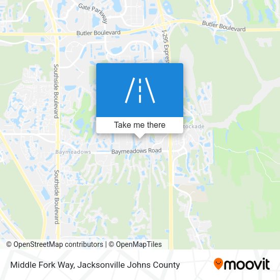 Middle Fork Way map