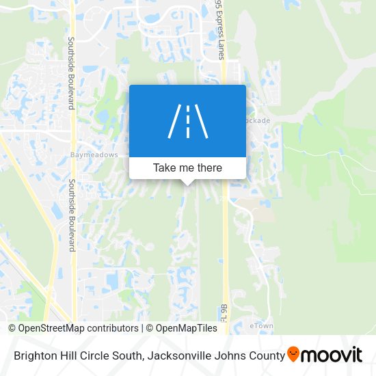 Mapa de Brighton Hill Circle South