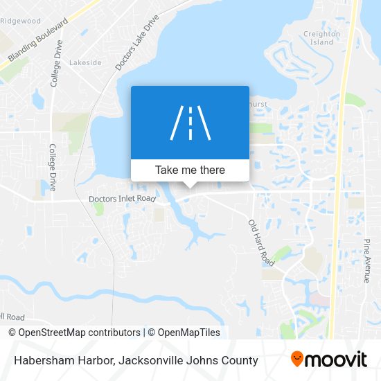 Mapa de Habersham Harbor