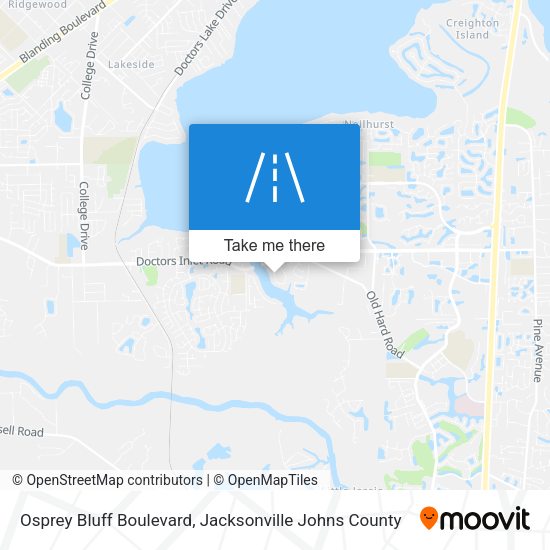 Mapa de Osprey Bluff Boulevard