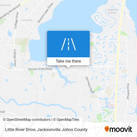 Mapa de Little River Drive