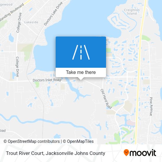 Trout River Court map