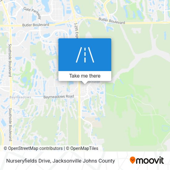 Mapa de Nurseryfields Drive
