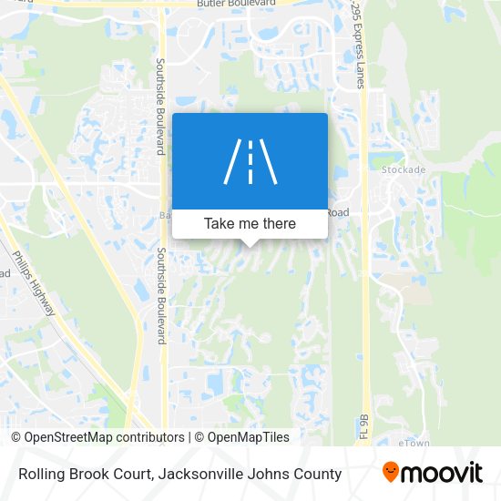 Rolling Brook Court map