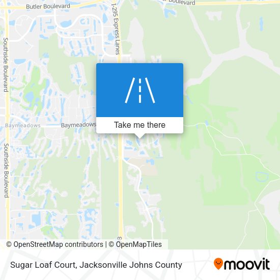 Mapa de Sugar Loaf Court