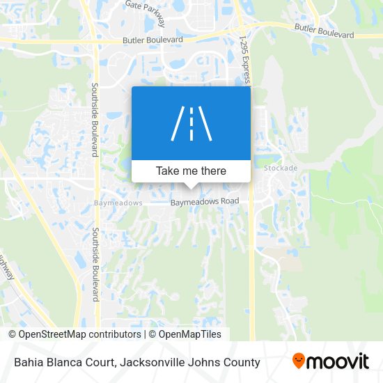 Bahia Blanca Court map