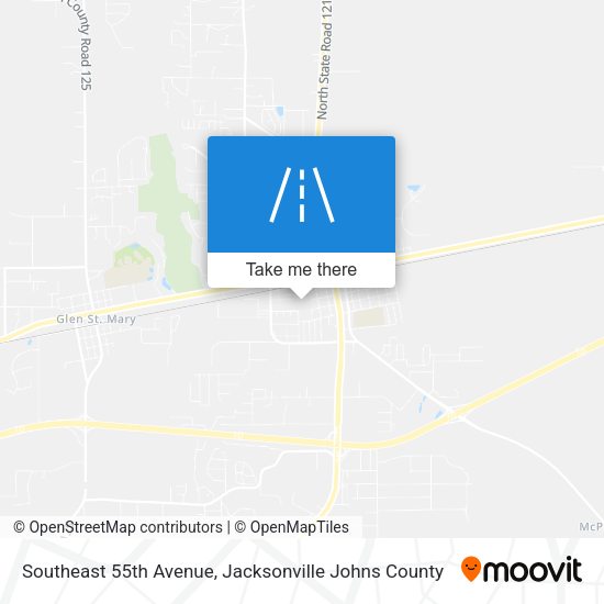 Southeast 55th Avenue map