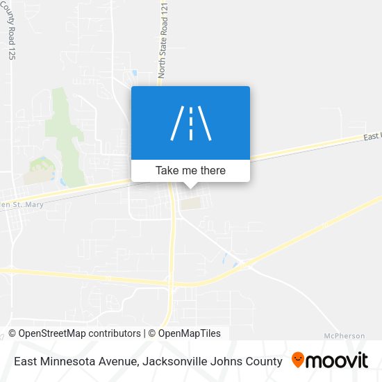 East Minnesota Avenue map
