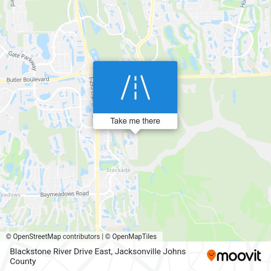 Blackstone River Drive East map