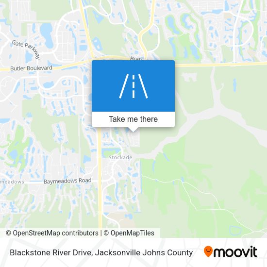 Mapa de Blackstone River Drive