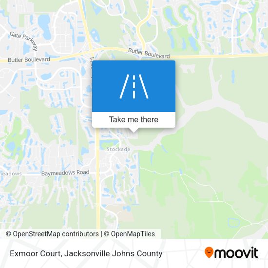 Exmoor Court map