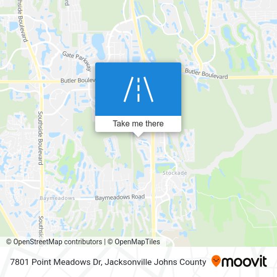 7801 Point Meadows Dr map