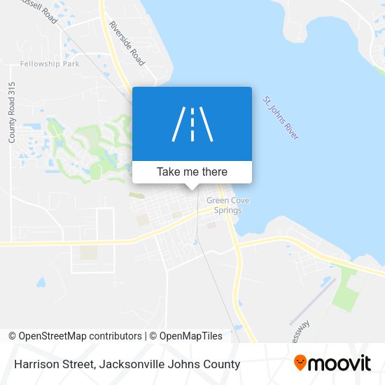 Harrison Street map
