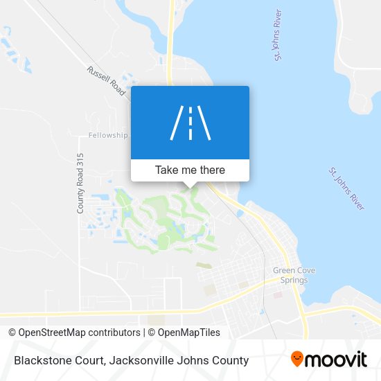 Mapa de Blackstone Court