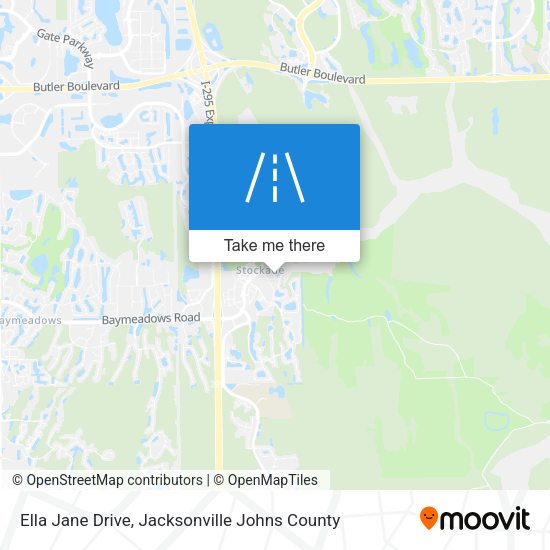 Ella Jane Drive map
