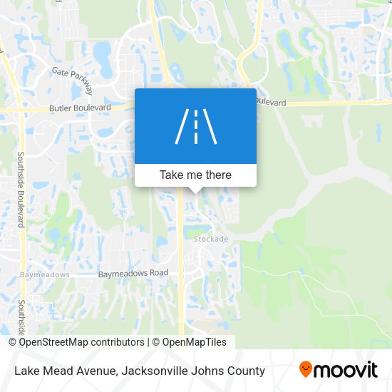 Mapa de Lake Mead Avenue