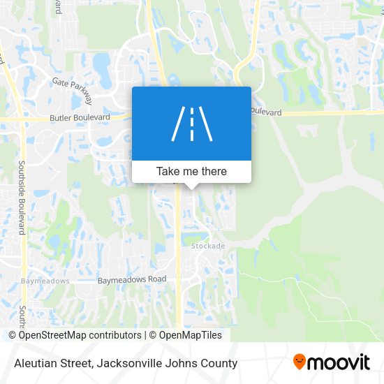 Mapa de Aleutian Street