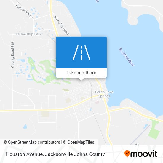 Houston Avenue map