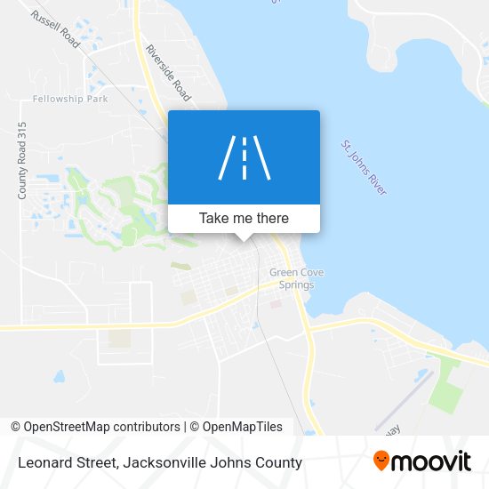Leonard Street map