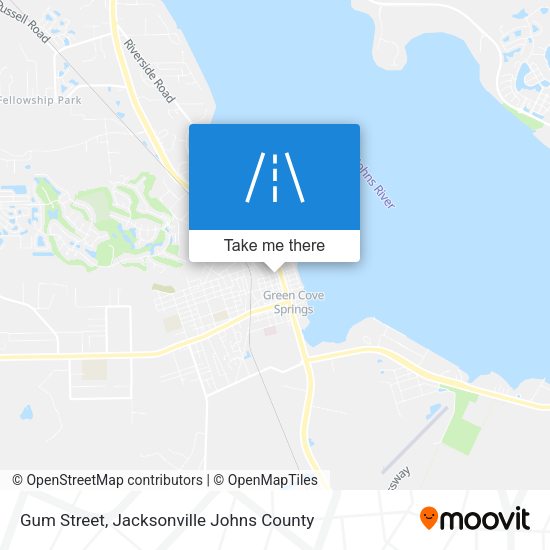 Gum Street map