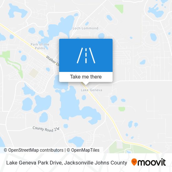 Mapa de Lake Geneva Park Drive