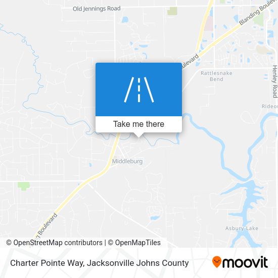 Mapa de Charter Pointe Way