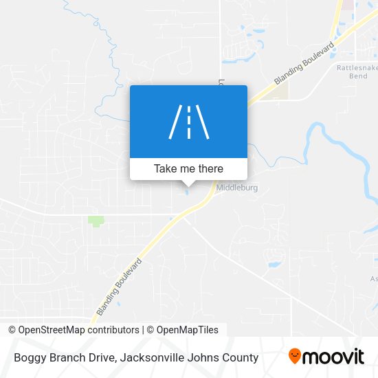 Mapa de Boggy Branch Drive