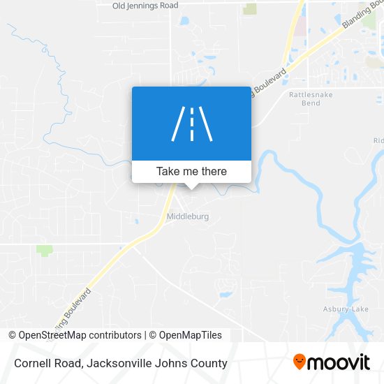 Mapa de Cornell Road