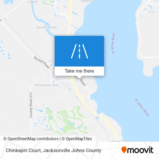 Chinkapin Court map